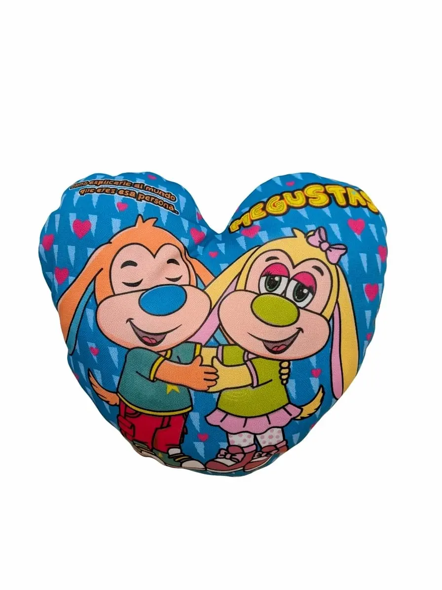 Cojin Corazon Me Gustas - vista 1